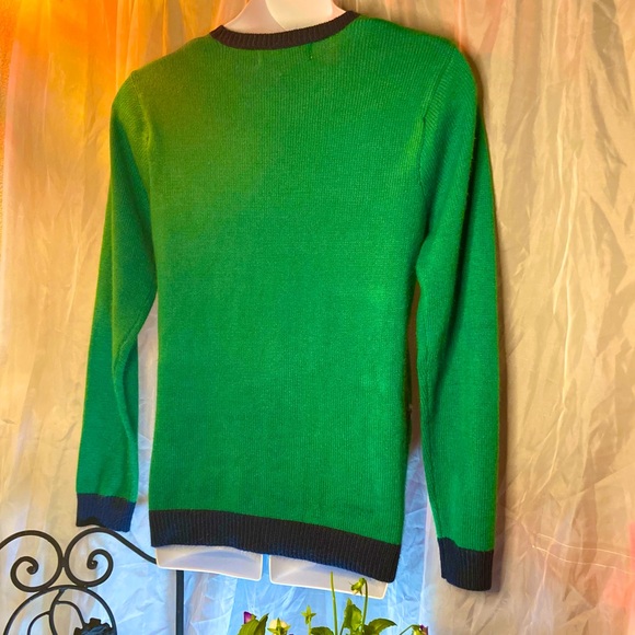 Mens Unicorn Santa Claus Christmas Holiday Party Sweater - Picture 4 of 5